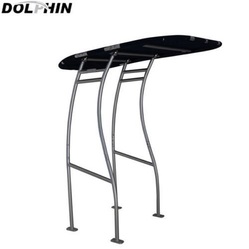 Dolphin Pro TTop Folding Center Console Fishing Boat TowerBlack