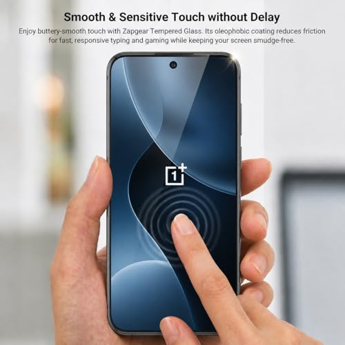 Image of Tempered Glass for OnePlus Nord 6 | 9H Hardness Screen Protector | HD Clear | Bubble Free Installation | Anti Scratch | Case Friendly Glass