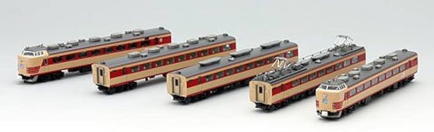 リーダーズ・プラス Amazon | TOMIX Nゲージ 485系 雷鳥 基本B5両セット 92334 鉄道