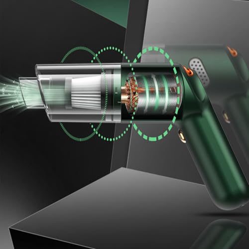 Aspirateur à main sans fil utilisation humide et sec pour l'entretien auto - 5