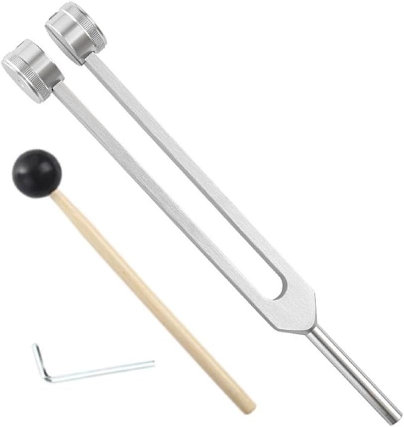 Amazon.co.jp: 128Hz 音叉ステンレス鋼医療器具ツール聴覚周波数音叉チャクラ音叉チューナー用音叉ヒーリングチャクラセット ...