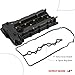 A-Premium Engine Valve Cover, with Gasket, Compatible with Hyundai Sonata 2011-2015, Tucson 2010-2013 & Kia Forte 2010-2013, Optima 2011-2016, Sportage 2011-2013, L4 2.4L DOHC, Replace # 224002G100
