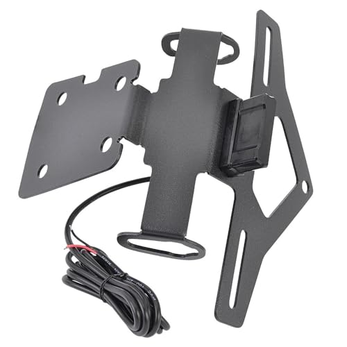 Support plaque d'immatriculation Z900 2025 inclinable avec éclairage LED intégré - 2