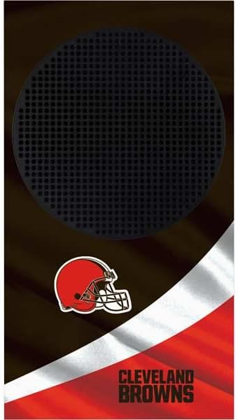 Skinit Decal Gaming Skin Compatible with Xbox Series S Bundle - Officially Licensed NFL Cleveland Browns Design