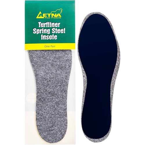Aetna Turfliner Spring Steel Insole &ndash; Full-Length, Men's Size 11 &ndash; One Pair for Arch and Foot...