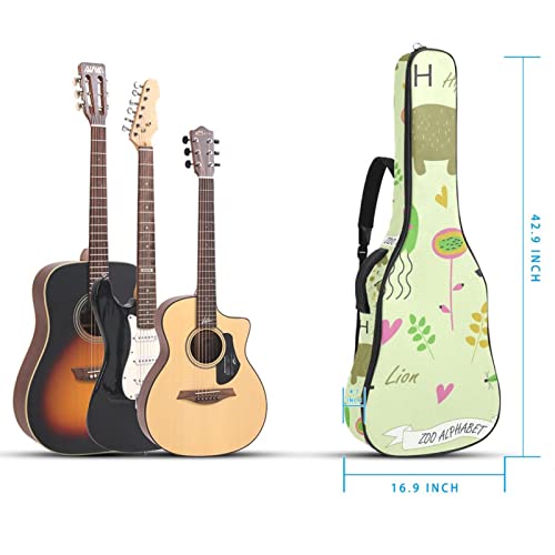 Hondank Housse imperméable pour guitare acoustique avec double bandoulière et poche Motif chaton mignon, Multicolore 09… - Les Beatles, Paul McCartney, John Lennon, RIngo Starr, George Harrison Hondank Housse imperméable pour guitare acoustique avec double bandoulière et poche Motif chaton mignon, Multicolore 09… – Image 6