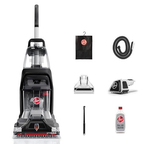 Hoover Powerscrub XL Pet Carpet Cleaner Machine, Upright Shampooer, FH68050, Black by Hoover - Used condition - US$153.08