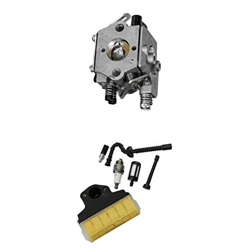 FLAMEER Carburetor Air Filter Oil Fuel Line Spark Plug For 021 023 025