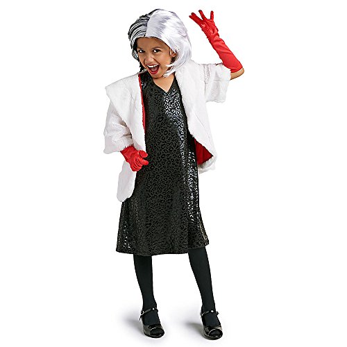 Disney Cruella De Vil Costume For Kids Size 5/6 #TOP30