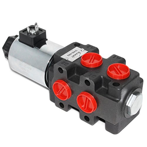 Hydraulic Multiplier Diverter Solenoid Selector Valve W/Rocker Switch, 24 Gpm #TOP3