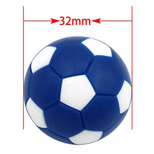 DYNWAVE 6 peças de bolas de futebol de mesa para reposição de polegadas/32 mm bolas de futebol para