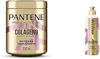 Máscara Hidratante Pantene Colágeno Hidrata e Resgata 550ml + Creme para Pentear Pantene Pro-V Colágeno Hidrata & Resgata 240 g