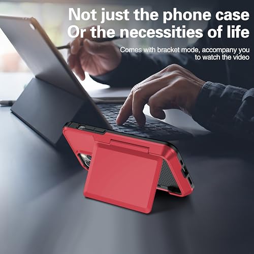 Coque rigide iPhone 12 Pro antichoc avec porte-carte et vitre de protection - 6