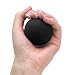 TheraBand Hand Exerciser, Stress Ball for Hand, Wrist, Finger, Forearm, Grip Strengthening & Therapy, Squeeze Ball to Increase Hand Flexibility & Relieve Joint Pain, Black, Extra Firm