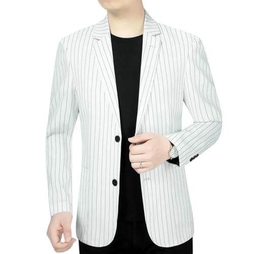 Blazer fin pour homme coupe étroite veste décontractée anti-UV