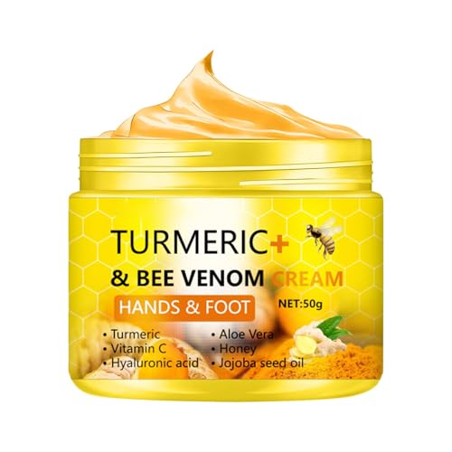 FGUUTYM Seidige Textur, tiefes Eindringen: Hand- und Fußcreme 81 g für ein luxuriöses Verwöhnerlebnis Handlotion Nachfüllpack Für Spender (Yellow, One Size)