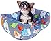 ZK ZuresKa Cama Perro Pequeño o Gato - Cojín, Alfombra, Colchón o Colchoneta de Mascota para Suelo, Lavable y Tamaño S, 53x38 cm
