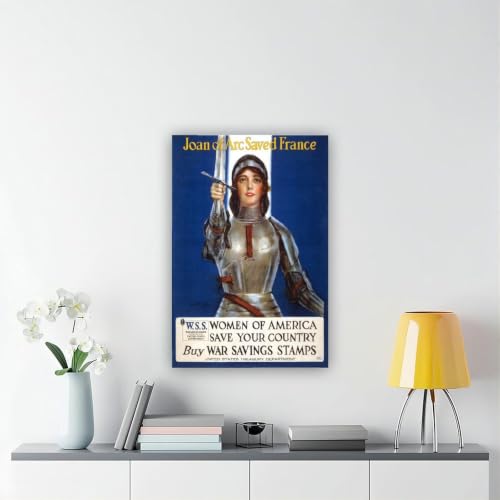 Poster Jeanne d'Arc de collection pour créer une ambiance vintage dans votre salon