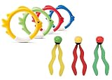 Intex Tauchspielzeug Set Tauchbälle + Tauchringe Fische