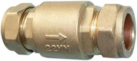 28mm Full Flow Spring Check Valve - Pack of 2