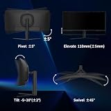 KTC 34 Inch UWQHD Ultrawide 3440X1440 Curved Gaming Monitor 180Hz KTC 34 Inch UWQHD Ultrawide 3440X1440 Curved Gaming Monitor 180Hz