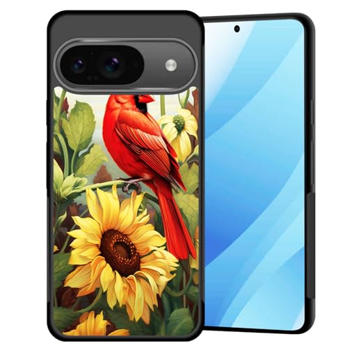 Coque motif oiseau rouge Google Pixel 10 pour égayer vos sorties et photos en plein air
