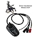 Electric Wheelchair Joystick Controller, Universal Wheelchair Controller with Electromagnetic Brake Connector Wireless Flexible and Stable Speed Change Remote Mobility Wheelchairs Controller