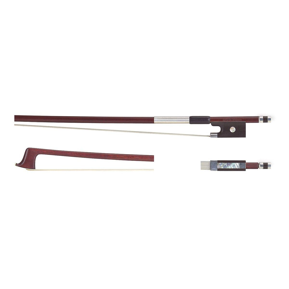 Gewa Arco Para Violin Madera Brasil Estudiante 3/4 Nuez en ébano