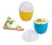 Zap Chef Microwave Egg Cooker Pack of 2, Healthy Scrambled Eggs,1 Minute Egg Poacher, Cool Touch Omlette Maker, 100% Food Safe BPA Free, Color May Vary
