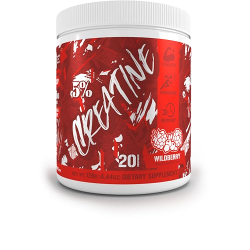 5% Nutrition Code Red Micronized Creatine | Monohydrate Powder Blend