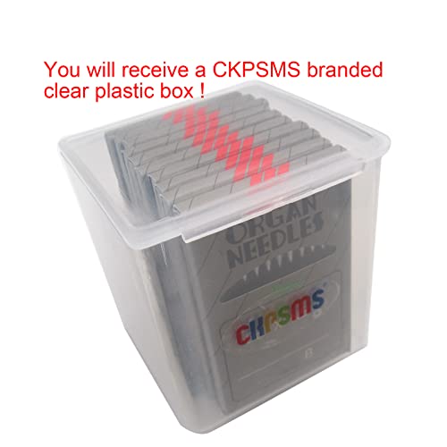Organ Needle - 100 Organ Dbxk5 Ball Point Needles Compatible With Tajima Barudan Swf Industrial Embroidery Machines (Size 75/11) #TOP2