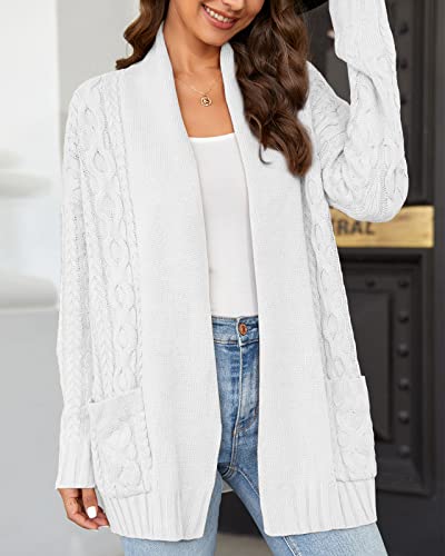 Maxwinee Cardigan da donna con collo sciallato