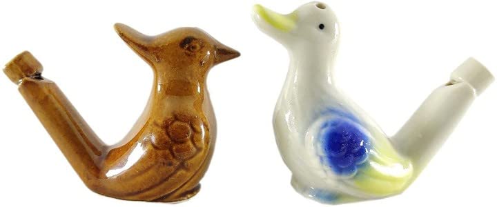 Shopping Shots Clay Bird Water Whistle Terracotta Couple Birds Children Toy Pack Of 2 (B09VKMSCRG) Amazon Price History, Amazon Price Tracker