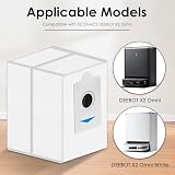 (6 Sztuk) X5 Pro Omni Wymienne Worki Na Kurz Kompatybilne Z Ecovacs Deebot X5 Pro Omni/ X2/ X2 Omni/ X2 Pro/ X5 Omni/ DEX86/ T30S AI Plusy Z Warstwą Filtra Węgla, Torby Jednorazowe, Jednorazowe Torby