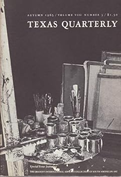 Paperback Texas Quarterly. Autumn 1965. Vol. VIII, No. 3 Book