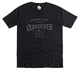 Quiksilver de la etiqueta en la manga.