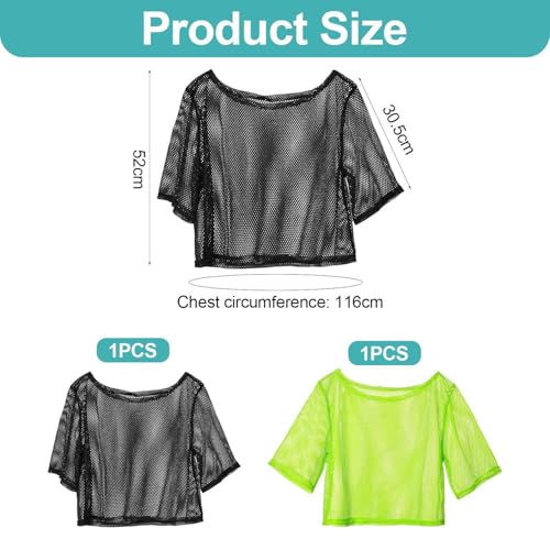 Piezas De Camiseta De Cuadrícula, Top De Red De Pescado Clásica, Top De Malla Casual De Moda, Ropa Personalizada Para Mujeres, Ropa De Fiesta