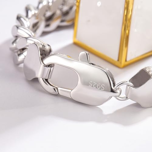 Pulsera de Plata 925 para Hombre Estilo Miami Cuban Link miniatura 4
