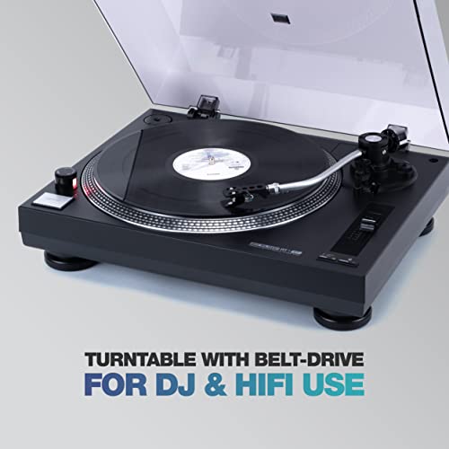 Reloop RT-1 BT & Reloop DSM-3 BT Speaker Bundle: Turntable + Speaker DJ and HiFi Pleasure Combined with Smart Connectivity - Les Beatles, Paul McCartney, John Lennon, RIngo Starr, George Harrison Reloop RT-1 BT & Reloop DSM-3 BT Speaker Bundle: Turntable + Speaker DJ and HiFi Pleasure Combined with Smart Connectivity – Image 3
