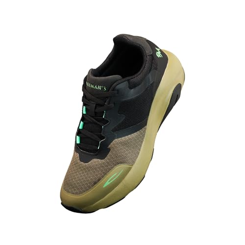 Image of Neeman's Color Block Sneakers for Unisex | Two-Tone Casual Shoes with Breathable Recycled Mesh Upper, Dual-Layer Cushioning, Pressure-Mapped Grip & Seam-Smooth Comfort