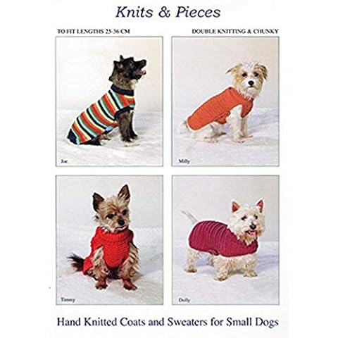 Knits & Pieces Dog Coat Patterns for Small Dogs Cover
