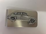 Kommt Geschenk verpackt SAAB 96 3D Zinn Effekt Emblem auf eine atemberaubende Geld Clip ref216