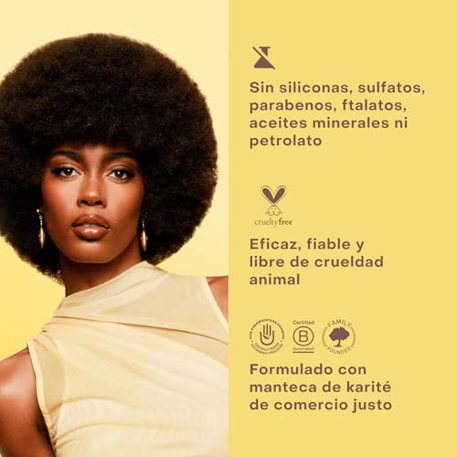 SheaMoisture Strengthen & Restore Acondiconador sin Aclarado - Para Cabello Natural, Dañado o Tratado Químicamente - Con Aceite de Ricino Negro y Manteca de Karité - Sin Sulfatos - 1 x 431 ml - imagen 5
