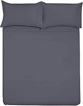 Microfiber RV Sheet Sets, 48x75 3/4 Full Bunk, Dark Grey Solid, Bed Sheets for Campers, RV's & Travel Trailers Easy Fit Mattress up to 10 Inch Deep Pockets - Fitted RV Sheets
