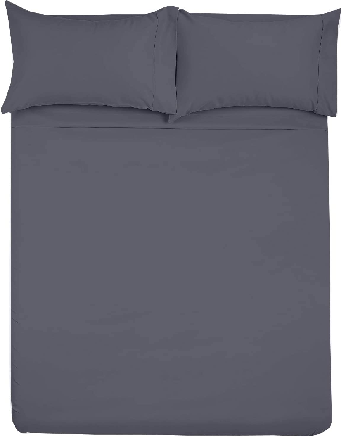 Buy Microfiber RV Sheet Sets, 28x75 Bunk, Dark Grey Solid, Bed Sheets