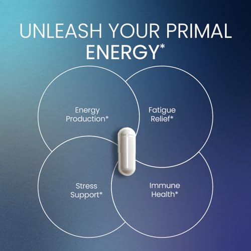 NEUMINA Men's Energy & Immune Complex, Taurine, Ashwagandha, Oyster Extract and Salidroside, Energy Production, Fatigue Relief, Stress Support, Immune Health, 90 Servings — view 3