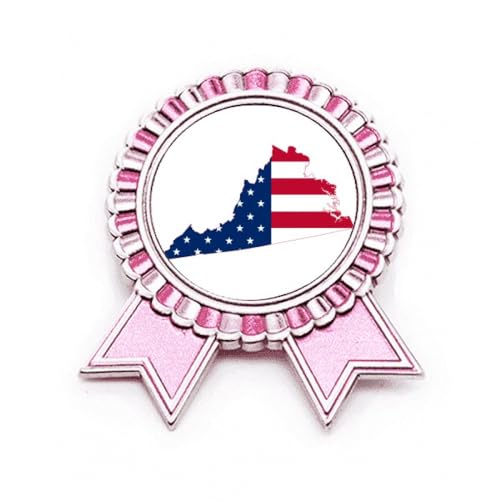 Broche Virginie Rose Winner Award Medal accessoire veste métal taille M