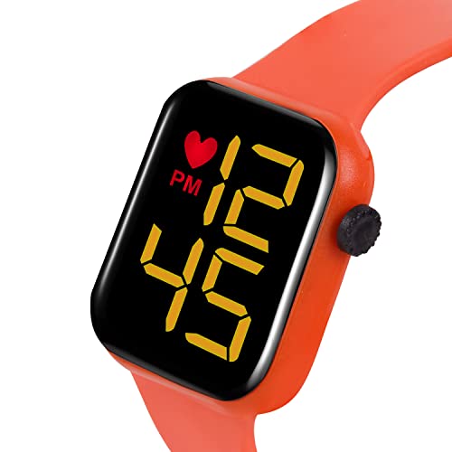 Image of Kytsch Boy's Digital Band Watch for Girls Led Display Day Time Ghadi LED Lights