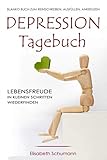 DEPRESSION TAGEBUCH. Blanko Buch zum reinschreiben, ausfüllen, ankreuzen. Lebensfreude in kleinen Schritten wiederfinden. - Elisabeth Schumann 