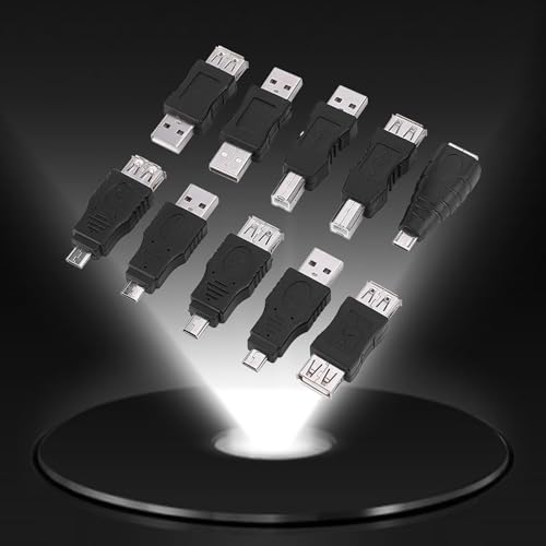 Adaptateur USB mâle femelle : kit complet de connecteurs multi-usage - 2